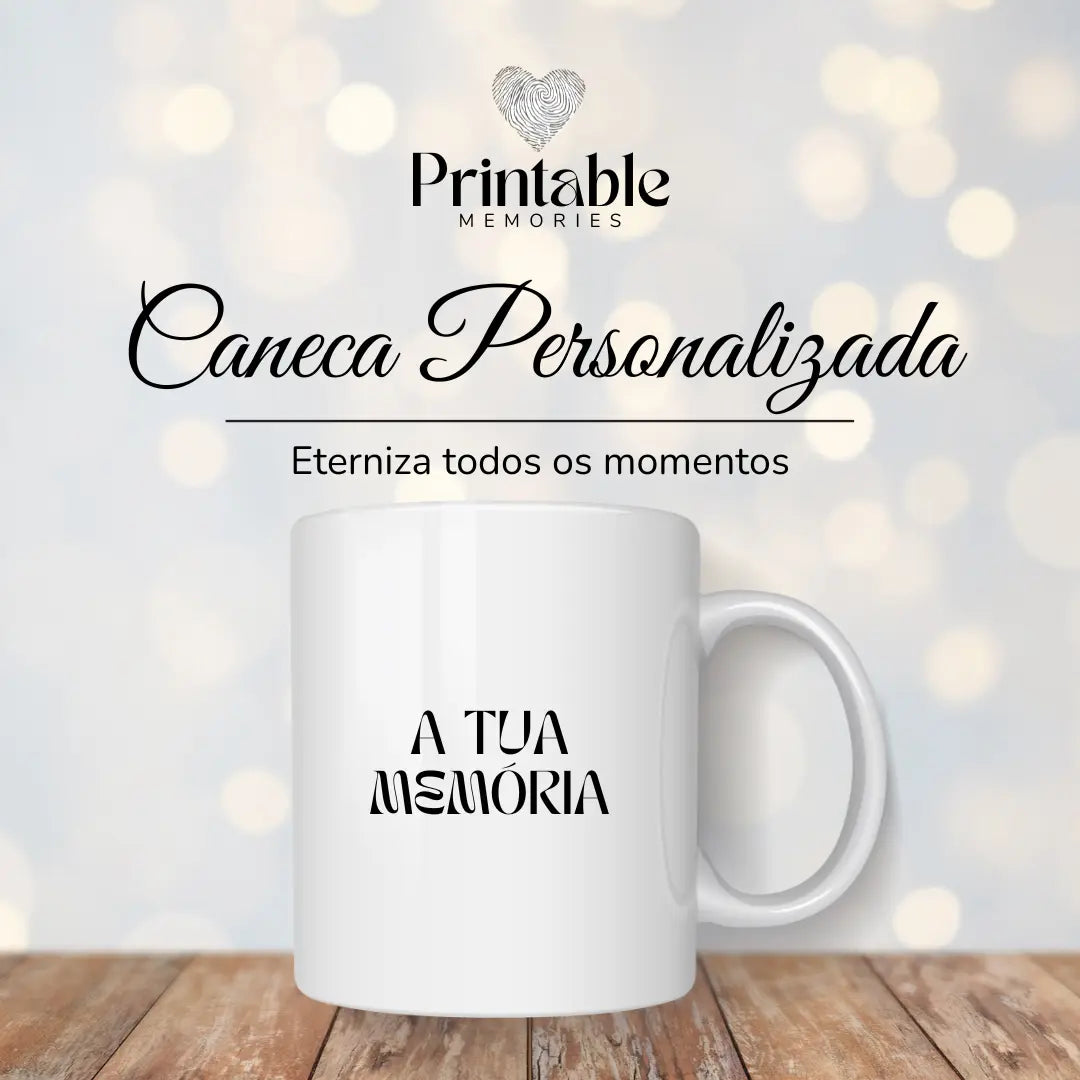 Caneca Personalizada Printable Memories