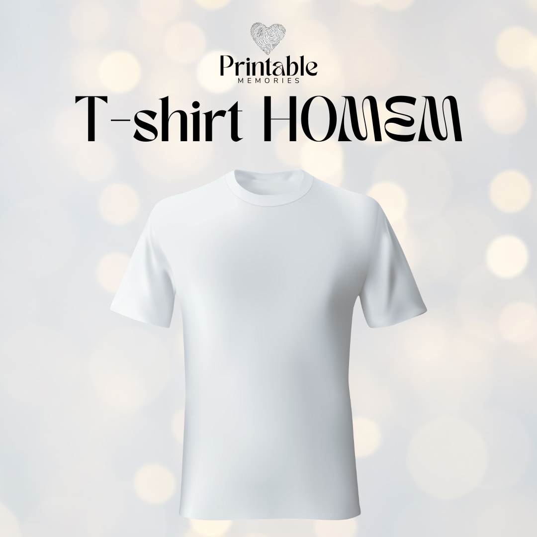 T-Shirt Personalizada - HOMEM Printable Memories