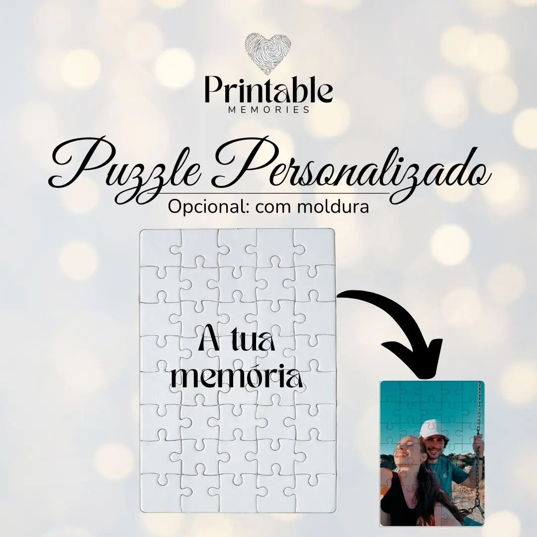Puzzle Personalizado Printable Memories