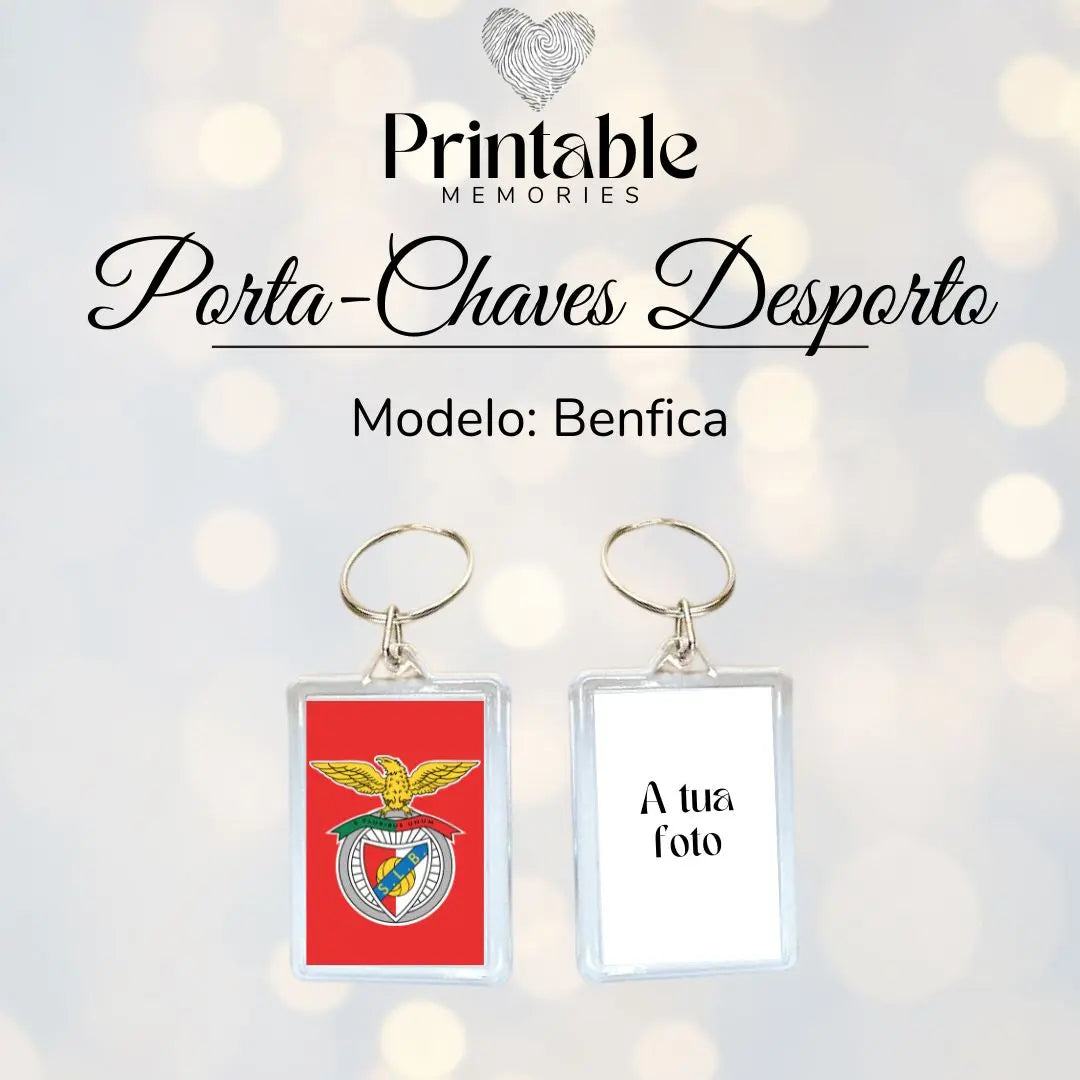 Porta-Chaves Benfica Printable Memories