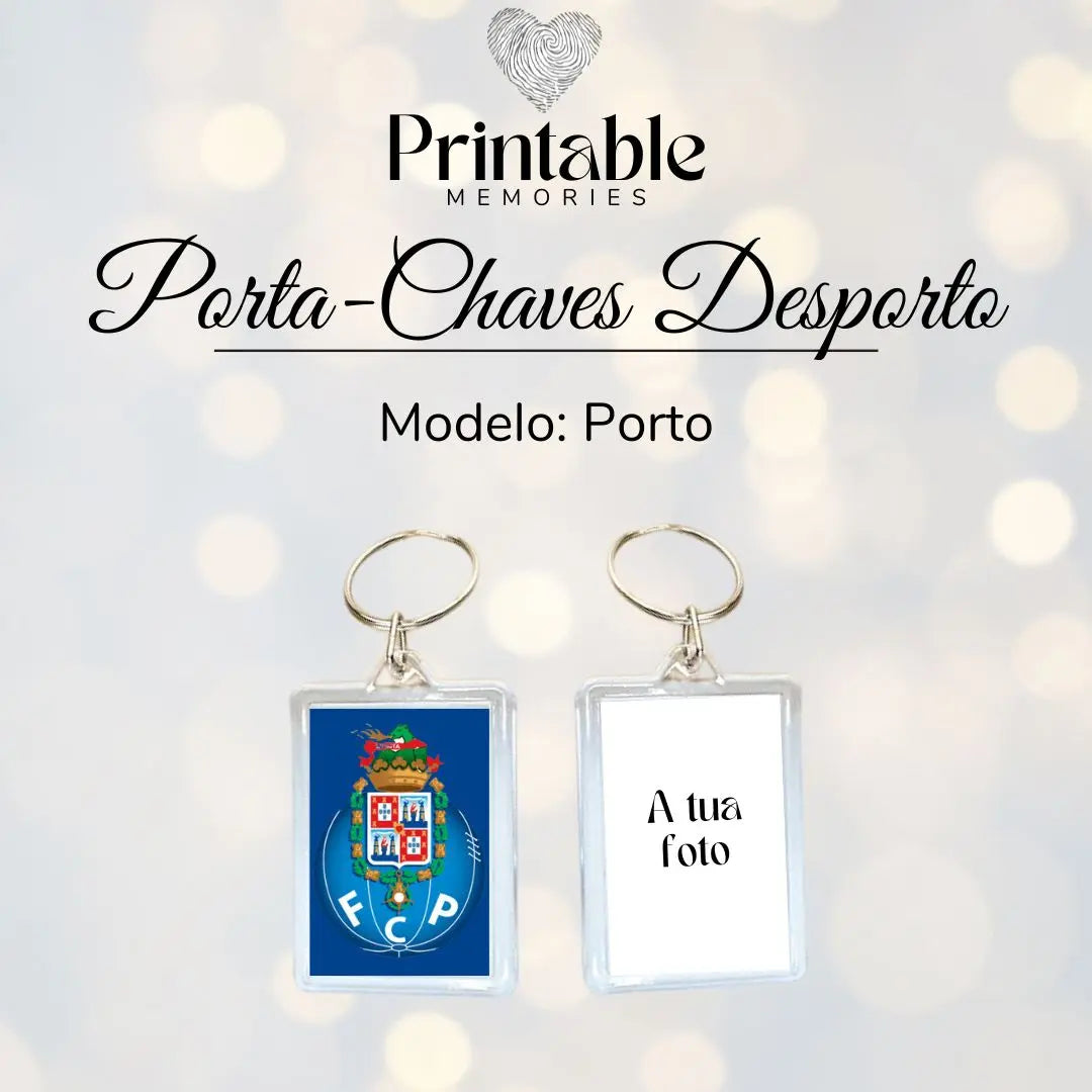 Porta-Chaves Porto Printable Memories