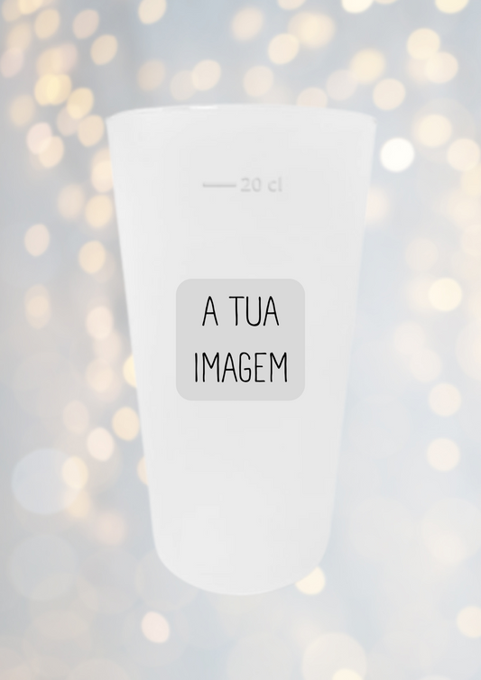 Copos Personalizados Reutilizáveis – 200 mL Printable Memories