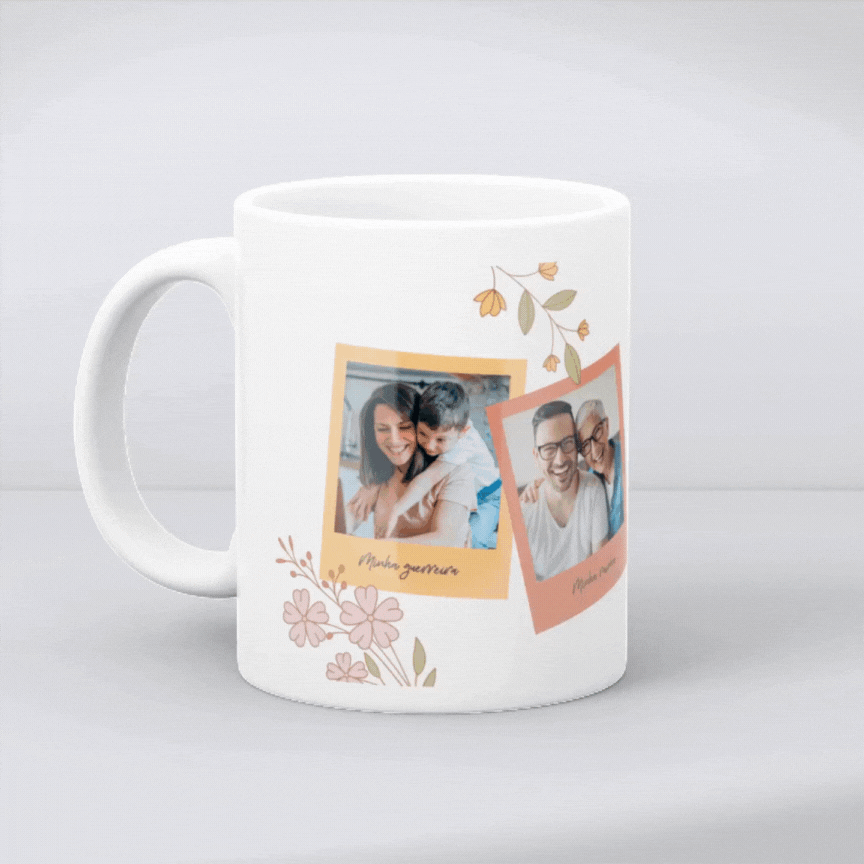 Caneca Personalizada “MÃE – O Meu Amor por Ti é Eterno” Printable Memories