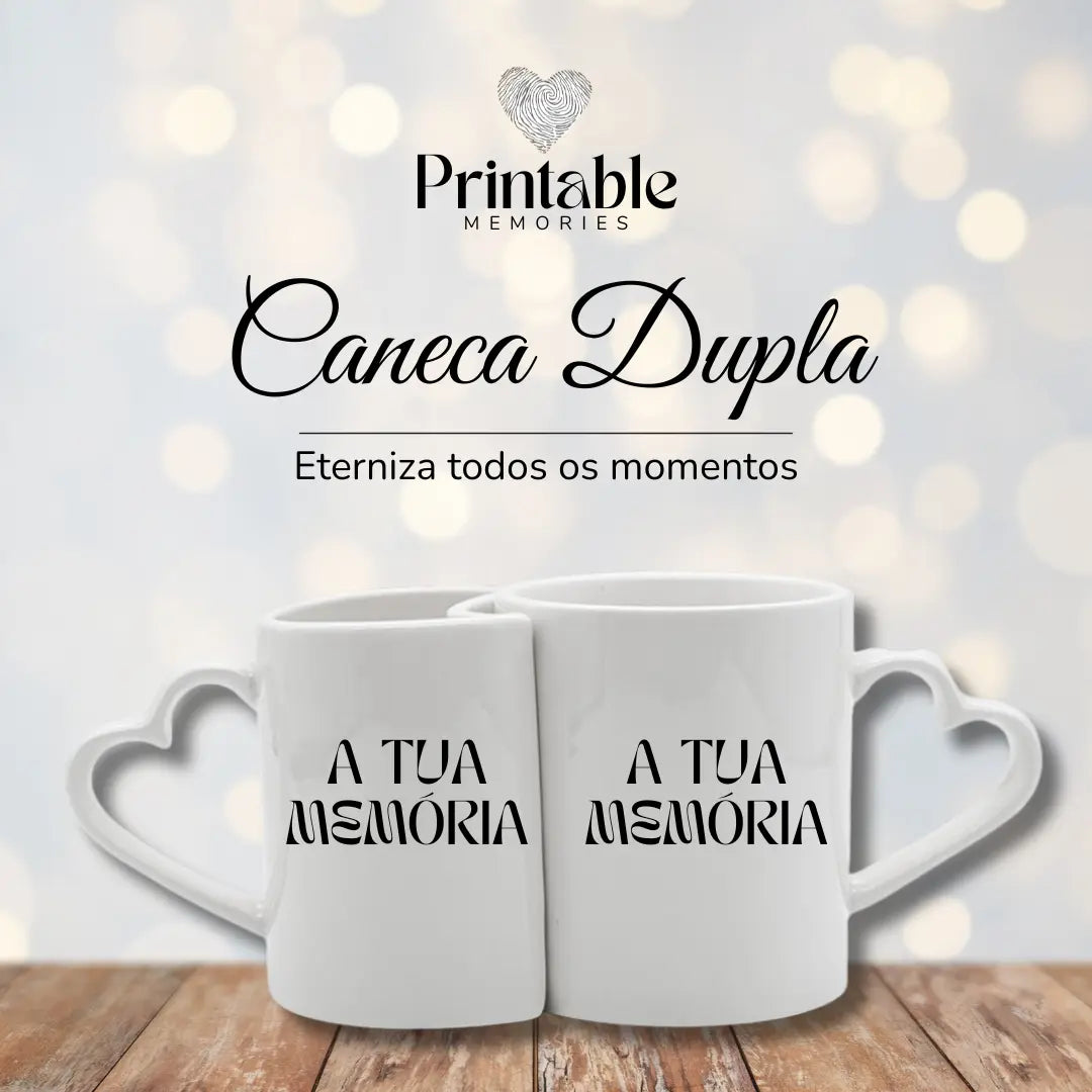 Caneca Personalizada - Dupla Printable Memories