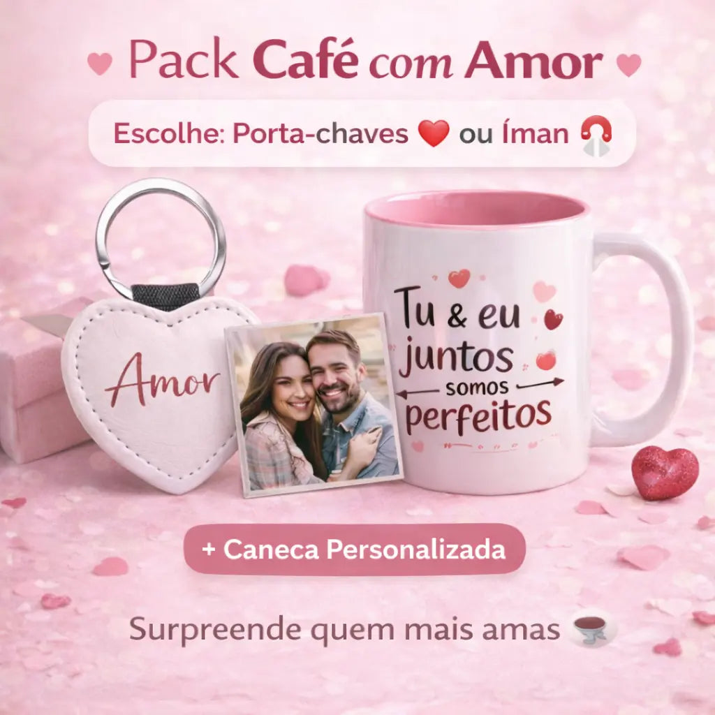 ☕💝 Pack Café com Amor Printable Memories